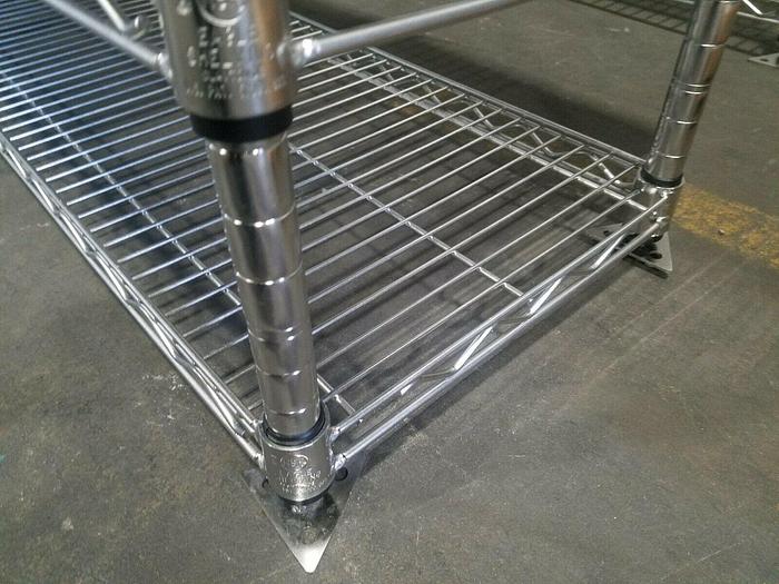 Used Eagle Shelving Units 72" Long x 17" Wide x 19" High Table Top