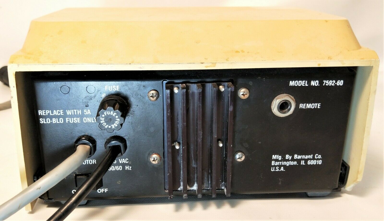 Used Cole-Parmer Masterflex 75210-50 Pump Drive with 7592-60 Speed Control