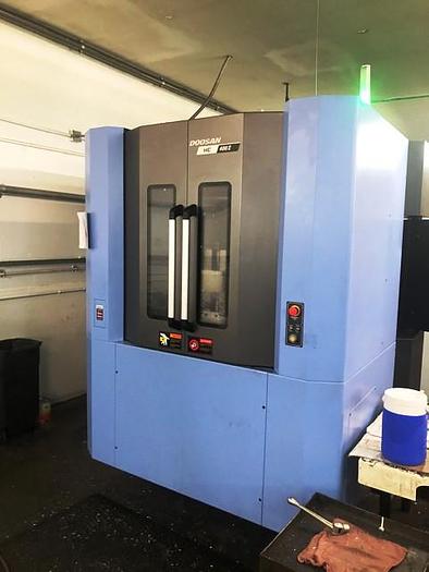 Used 2018 Doosan HC400 II CNC Horizontal Machining Center