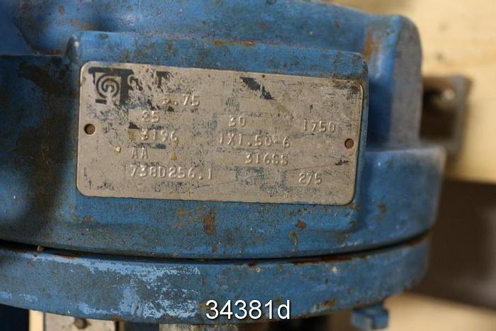 Used Goulds 3196 Pump, 1x1.5x6 #34381