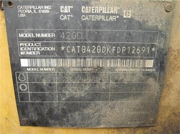 Used 1988 CATERPILLAR 416(5PC) - BACKHOES