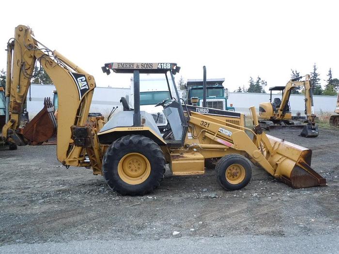 Used 1996 CATERPILLAR 416B - BACKHOES