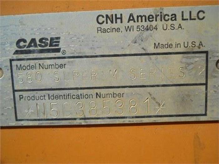 Used 2005 CASE 580SM - BACKHOES