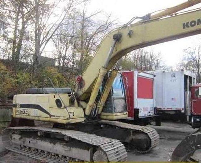 Used 1996 KOMATSU PC220LC6 - EXCAVATORS
