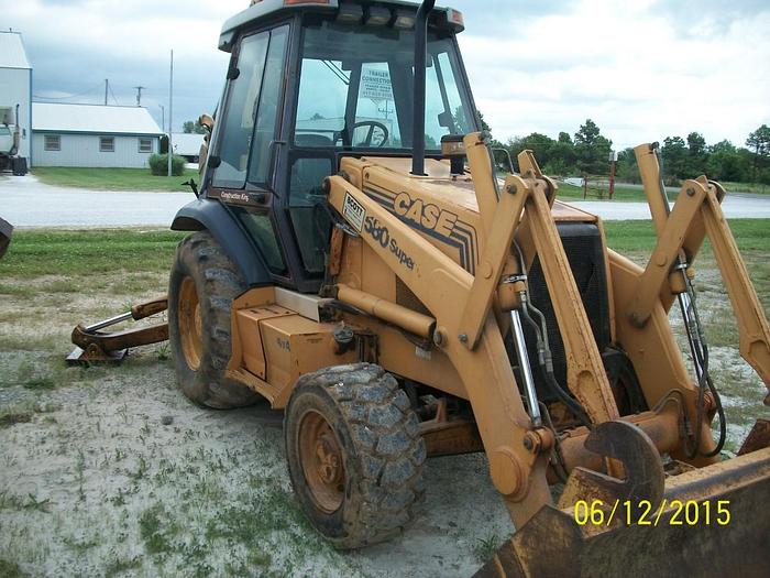 Used 1996 CASE 580 SUPER L,580SL - BACKHOES