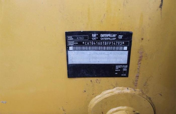 Used 2005 CATERPILLAR 416D - BACKHOES