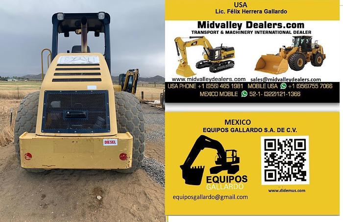 Used 2006 CATERPILLAR CP533E - COMPACTORS