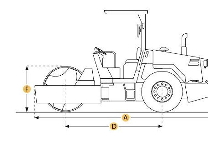 Used 2010 INGERSOLL RAND SD105DA - COMPACTORS