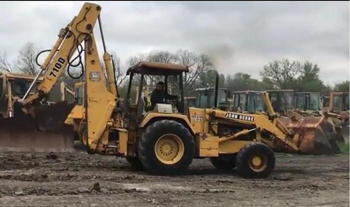 Used 1996 JOHN DEERE 710D - BACKHOES