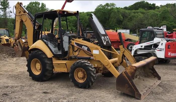 Used 2008 CATERPILLAR 416E - BACKHOES
