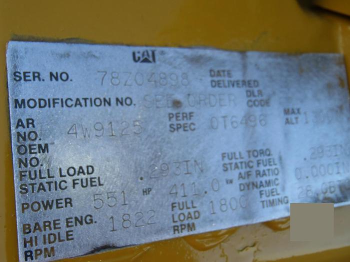 Used 1998 CATERPILLAR  3412 - GENERATOR