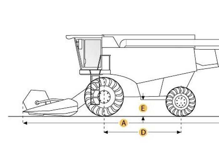 Used NEW HOLLAND  1890 - COMBINES