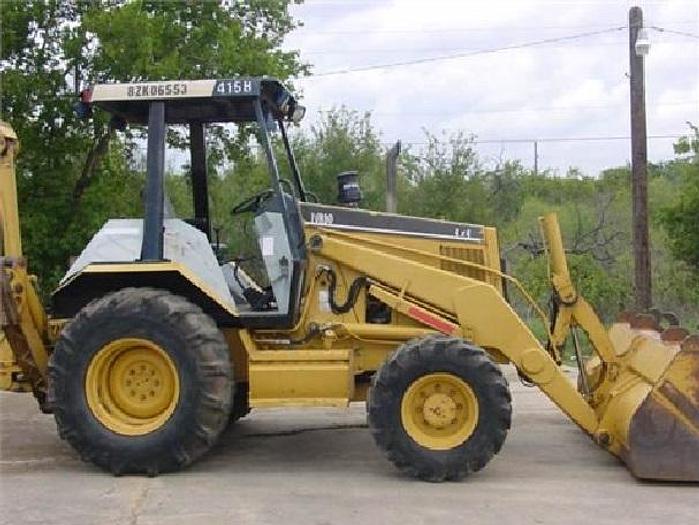 Used CATERPILLAR 416B - BACKHOES