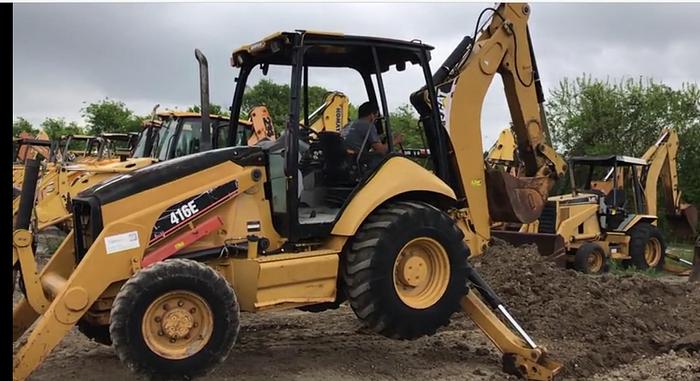 Used 2008 CATERPILLAR 416E - BACKHOES
