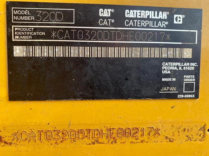 Used 2011 CATERPILLAR 320D LRR - EXCAVATORS