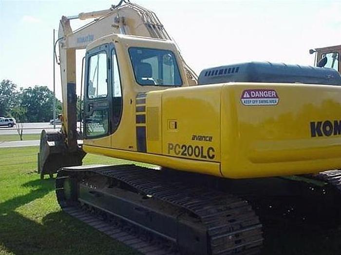 Used 2001 KOMATSU PC200LC6 - EXCAVATORS