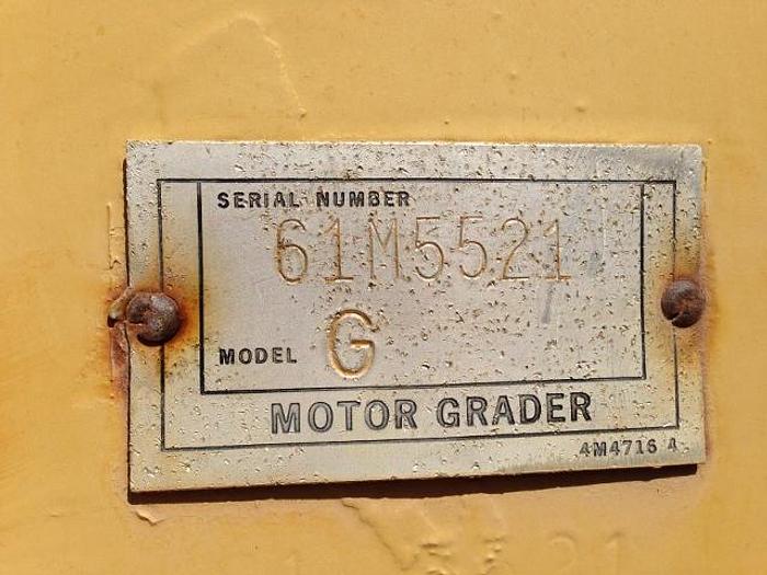 Used 1978 CATERPILLAR 12G - MOTOR GRADERS
