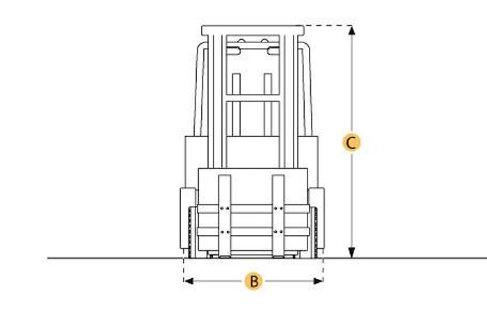 Used 2006 CATERPILLAR DP50K - FORKLIFTS