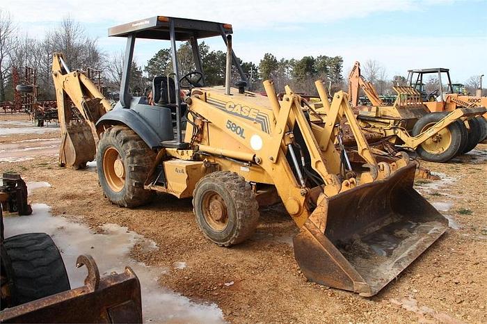 Used 1998 CASE 580 SUPER L,580SL - BACKHOES