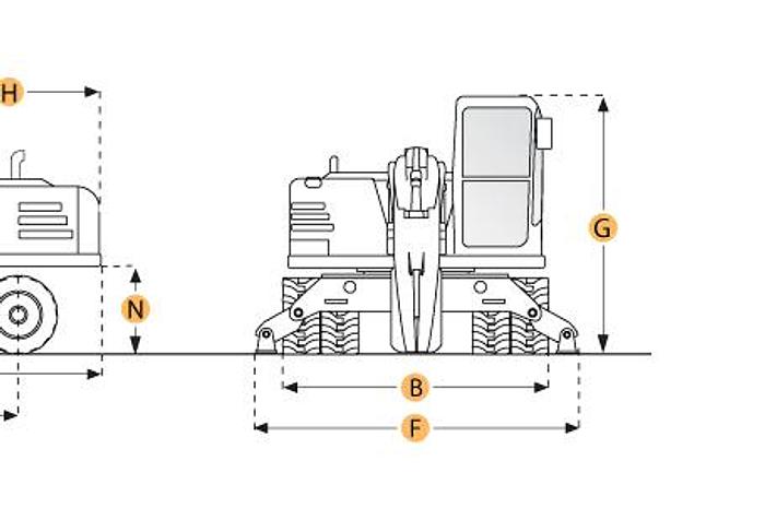 Used 2011 CATERPILLAR M316D - EXCAVATORS