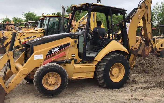 Used 2008 CATERPILLAR 416E - BACKHOES