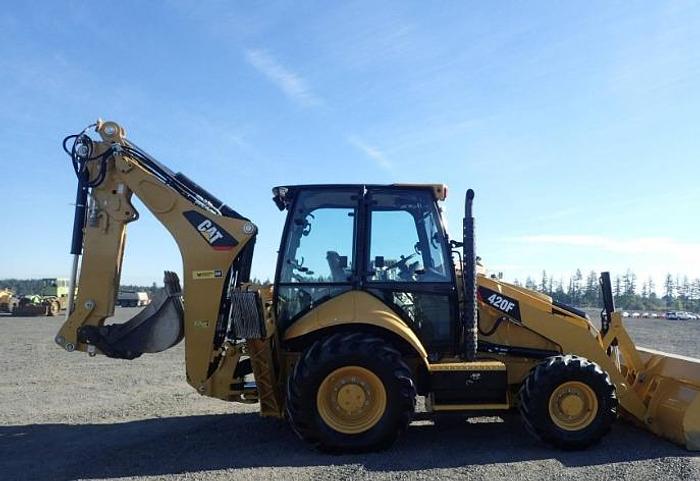 Used 2012 CATERPILLAR 420F - BACKHOES