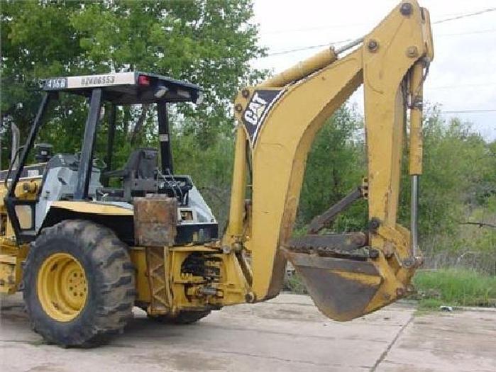 Used CATERPILLAR 416B - BACKHOES