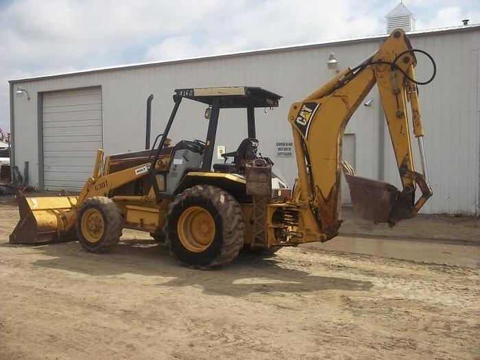 Used CATERPILLAR 416B - BACKHOES