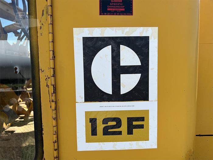 Used CATERPILLAR 12F - MOTOR GRADERS