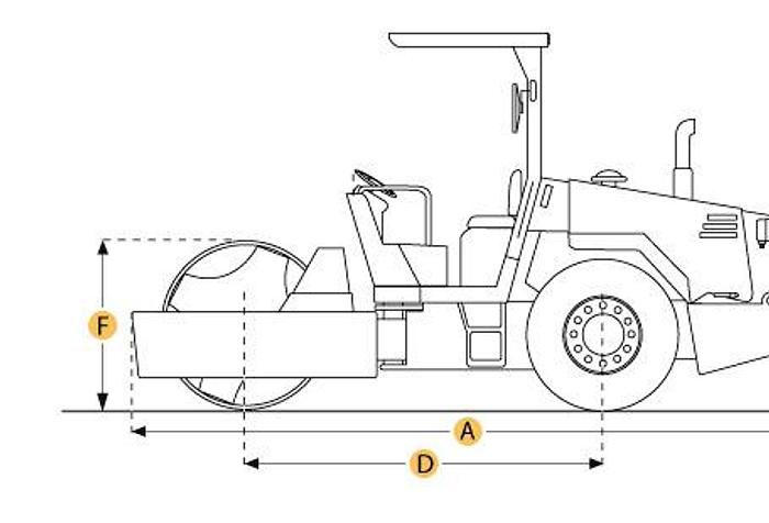 Used 1986 CATERPILLAR CB314(6HD) - COMPACTORS