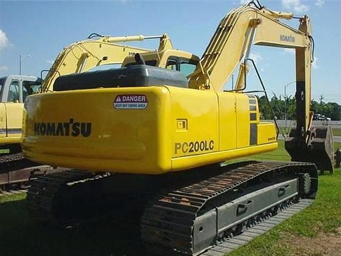 Used 2001 KOMATSU PC200LC6 - EXCAVATORS