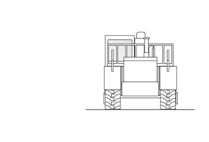 Used 1990 CATERPILLAR 613C(92X) - SCRAPERS