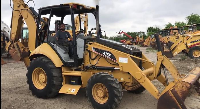 Used 2008 CATERPILLAR 416E - BACKHOES