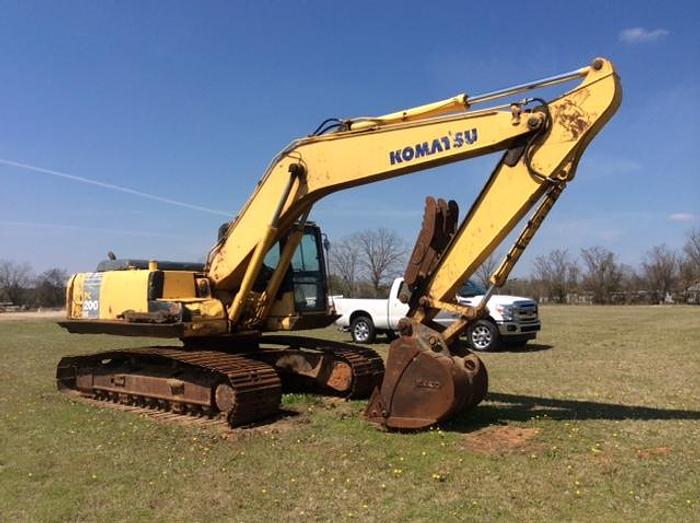 Used KOMATSU PC200LC7 - EXCAVATORS