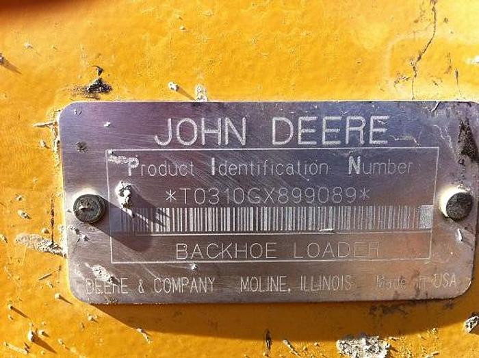 Used 2001 JOHN DEERE 310G - BACKHOES