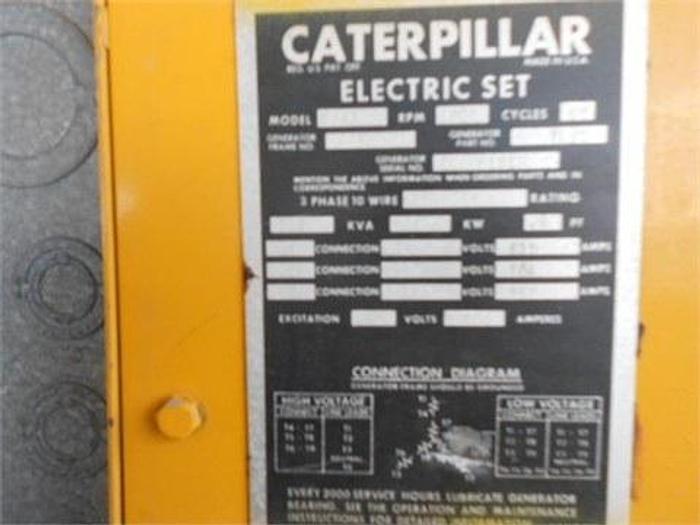 Used 1968 CATERPILLAR  250 KW - GENERATOR