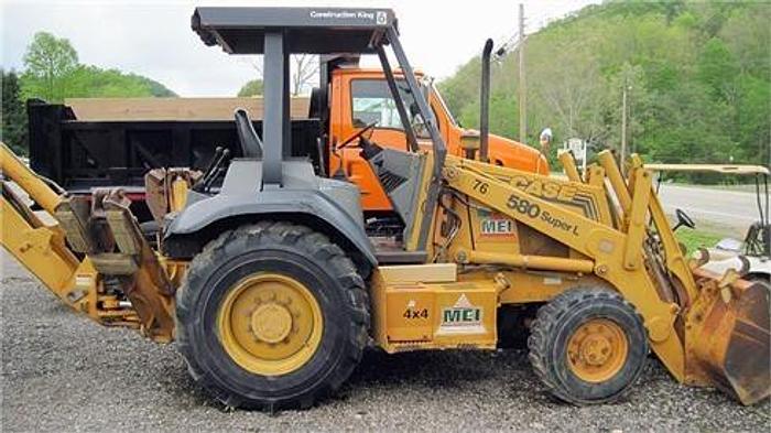 Used 1998 CASE 580 SUPER L,580SL - BACKHOES