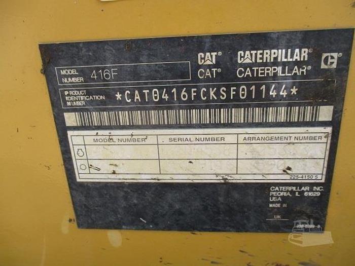 Used 2014 CATERPILLAR 416F - BACKHOES