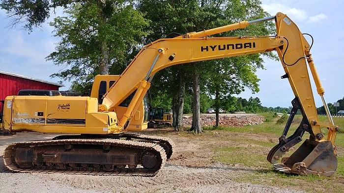 Used 2006 HYUNDAI ROBEX 210LC7,R210LC7 - EXCAVATORS
