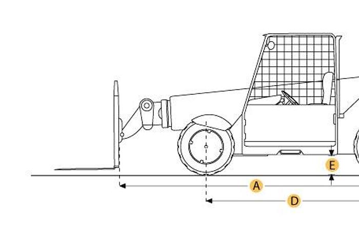 Used 2001 SKYTRAK 10042 - FORKLIFTS