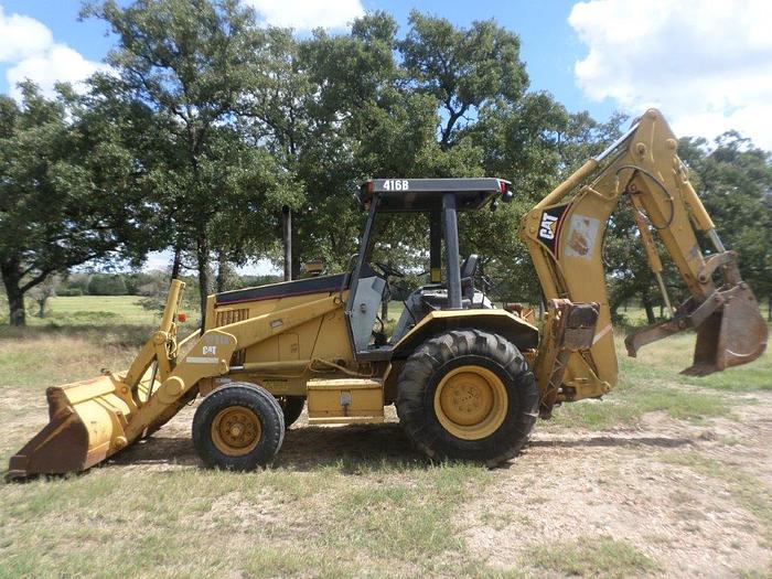 Used CATERPILLAR 416B - BACKHOES