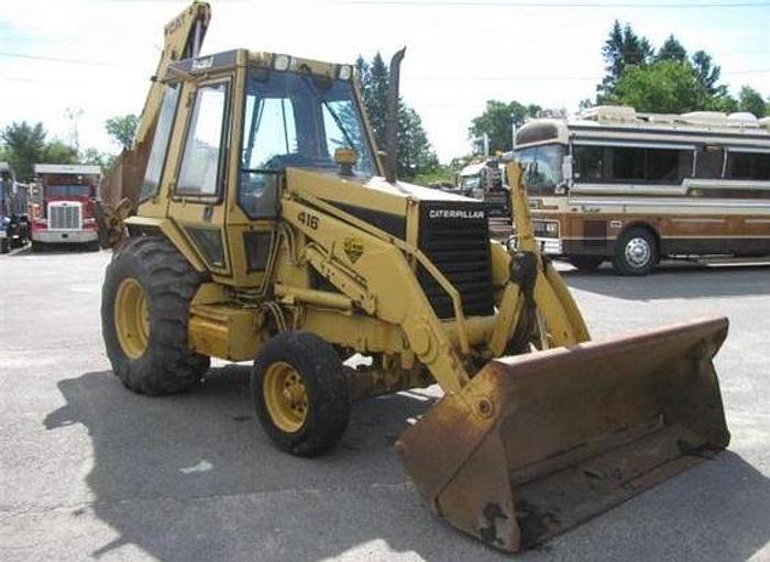 Used 1986 CATERPILLAR 416 - BACKHOES