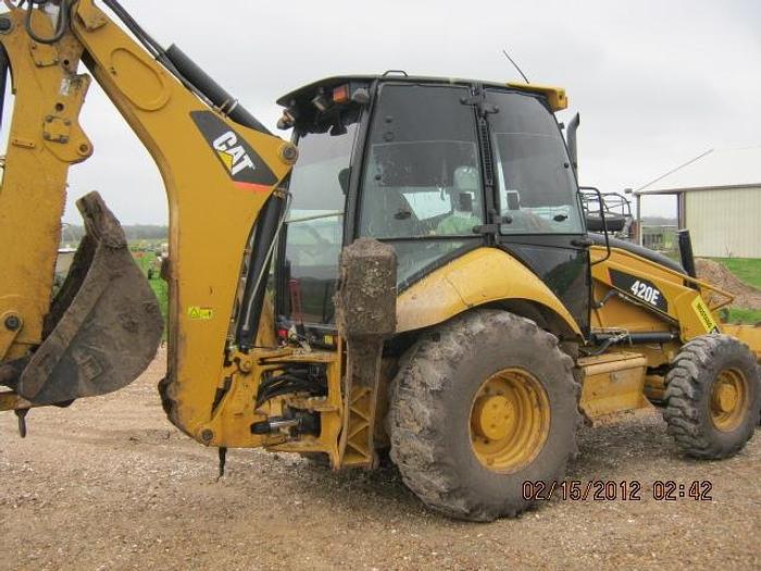 Used 2009 CATERPILLAR 420E - BACKHOES