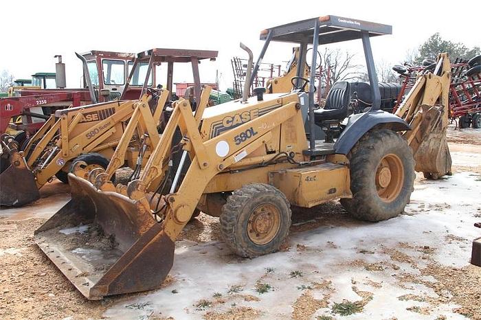 Used 1998 CASE 580 SUPER L,580SL - BACKHOES