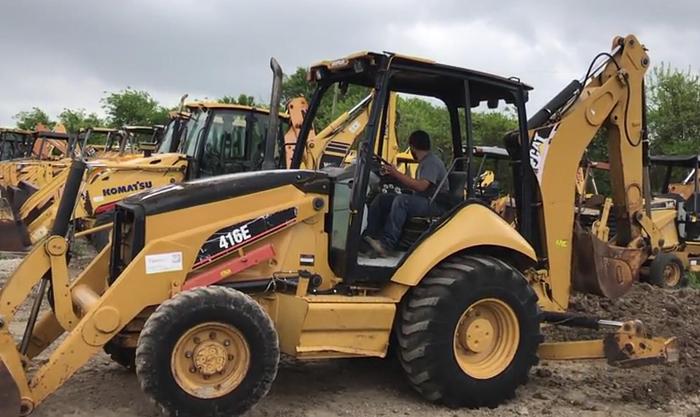 Used 2008 CATERPILLAR 416E - BACKHOES