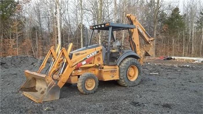 Used 2004 CASE 580 SUPER M II,580SM II - BACKHOES