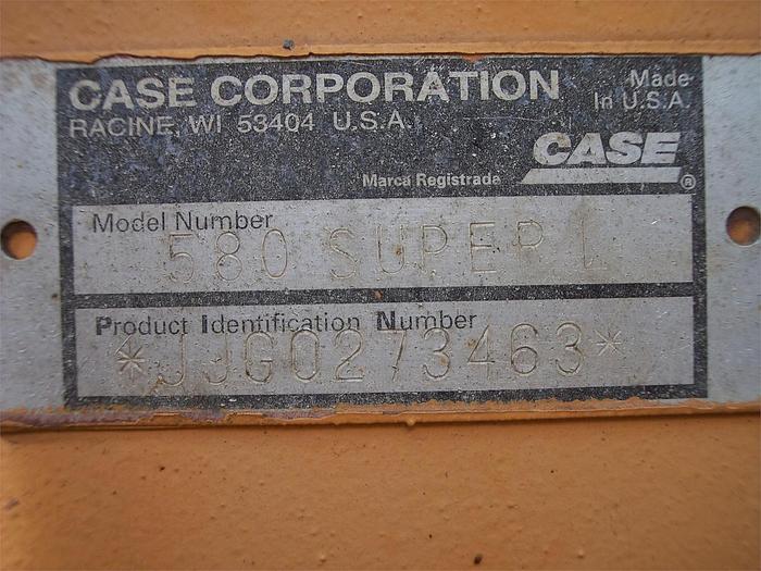 Used 1999 CASE 580L II - BACKHOES