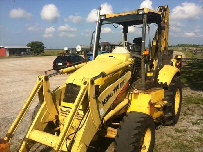 Used 2000 KOMATSU WB140 2 - BACKHOES