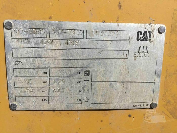 Used 2013 CATERPILLAR 416F - BACKHOES