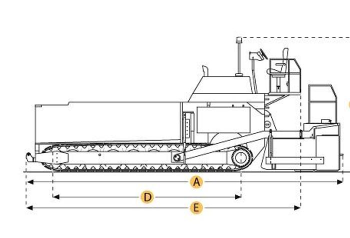 Used 1976 BLAW-KNOX PF120H - PAVING EQUIPMENT